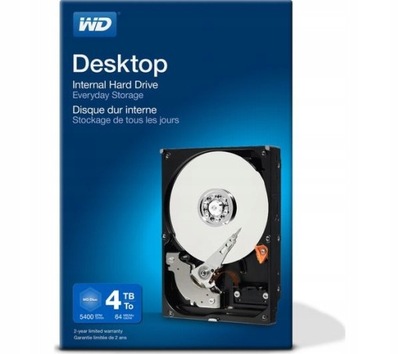 Dysk twardy WD WDBH2D0040HNC-ERSN 4TB SATA III 3,5"