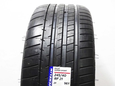 1 PIEZA MICHELIN 245/40RF21 96Y CONTROL REMOTO SÚPER SPORT ZP  