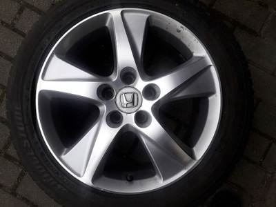 LENGVOJO LYDINIO RATLANKIS 17 COLIŲ HONDA ACCORD VIII ORIGINALAS 5X114,3 ET 55 7,5J FIRMA ENKEI 