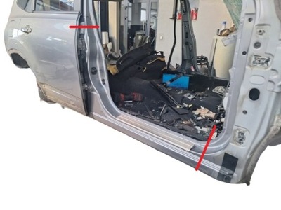 Qashqai j10 +2 lift 10-14 порог блок двигателя правый kaq фото №1