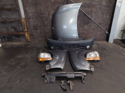 Kompletny перед капот бампер лампа крыло renault kangoo i nv603 фото №1