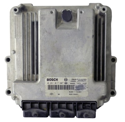 Блок управления renault espace iv 2.0 0281017607 8201119303 + программирование фото №1