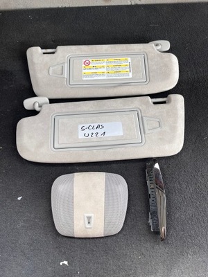 Mercedes s-clas w221 lift захист сонцезахисні фото №1