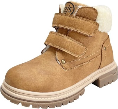 Klasyczne buty dziecięce dla chłopców, buty zimowe Wodoodporne rozmiar 32