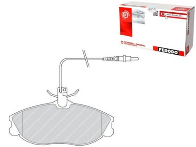 Гальмівні колодки гальмівні citroen xsara zx peugeot 306 406 фото №1