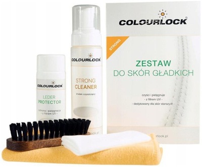 COLOURLOCK ZESTAW DO SKÓRY STRONG CLEAN PROTECTOR