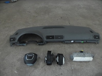 Audi a4 b7 8e панель приладів консоль подушки безпеки air bag ремені фото №1