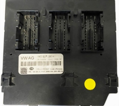 Модуль комфорта vw 1k0937086h 5dk009653-06 фото №1