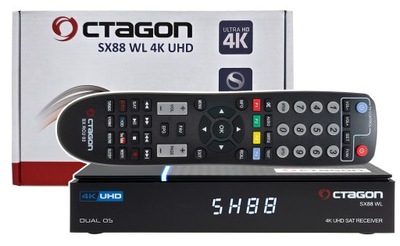 OCTAGON SX88 V2 4K LINUX E2 Dual OS OSCAM WiFi 5G