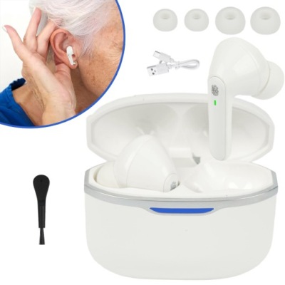 Zestaw Słuchawkowy Bluetooth, Inteligentny Aparat Słuchowy dla Seniorów
