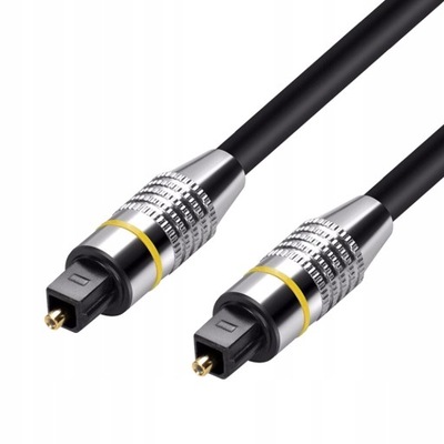 Kabel cyfrowy optyczny przewód Audio Toslink 1,5m