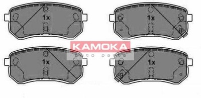 КОЛОДКИ ГАЛЬМІВНІ ЗАД KAMOKA JQ1013804