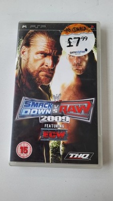 GRA NA KONSOLĘ SONY PSP SMACKDOWN VS RAW 2009 GWR