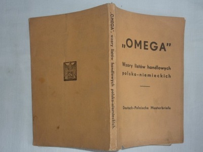 Wzory niemieckich,polskich listów handlowych 1939 rok