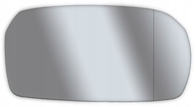 Вкладиш дзеркало honda civic vii 01-05 asf+grz праве фото №1