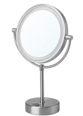 IKEA KAITUM lustro lusterko w oświetleniem 20 cm powiększające do makijażu