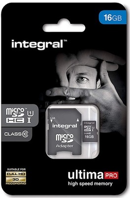 KARTA PAMIĘCI INTEGRAL 16GB CLASS 10 90 MB/s