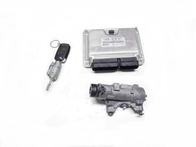 Бортовий комп'ютер замок запалювання ключ audi a6 c5 2.5 tdi фото №1