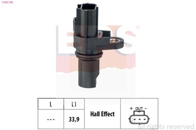 SENSOR POSICIÓN DE EJE CIGÜEÑAL FORD TRANSIT 2,2TDCI 06- 1-953-745  