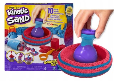 KINETIC SAND PIASEK KINETYCZNY zestaw z akcesoriami 6047232