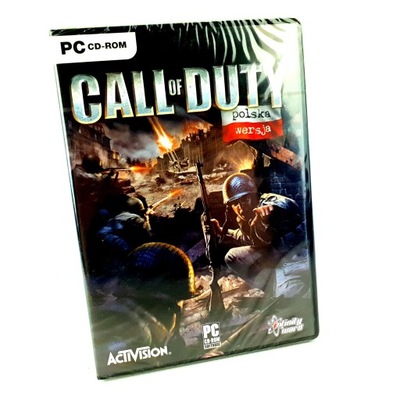 NOWA PREMIEROWE CALL OF DUTY 1 I PC WYDANIE PL