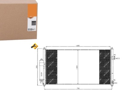 CONDENSADOR DE ACONDICIONADOR NISSAN X- TRAIL 01-  