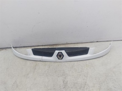 Решітка радіатора решітка радіатора renault kangoo i 2003-2008 рестайлінг  o389 білий фото №1