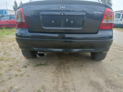 Бампер задняя задний opel astra g hb фото №1