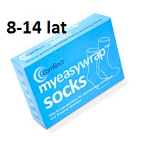 COMFIFAST Easywrap SKARPETKI, rozmiar 8-14 lat AZS