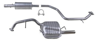 SILENCER CENTRAL + END MAZDA 5 V 1.8 2.0 FROM STRAP  