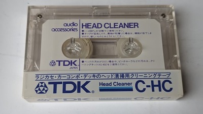 TDK C-HC 1982r Head Cleaner Kaseta czyszcząca Japan 1szt
