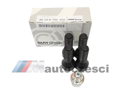 TORNILLOS ZABEZPIECZAJACE RUEDAS ORIGINAL BMW 7 E65 X3 E83  