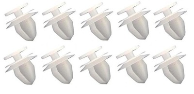 Кліпси накладки порога volvo c30 s40 s80 v50 v70 фото №1