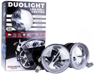 2w1 дневные led + противотуманные фары jeep grand cherokee 2 фото №1