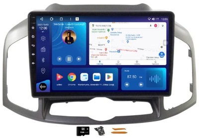 RADIO ANDROID NAVEGACIÓN XQ430S QLED CARPLAY LTE CHEVROLET CAPTIVA 1 I 11-16  