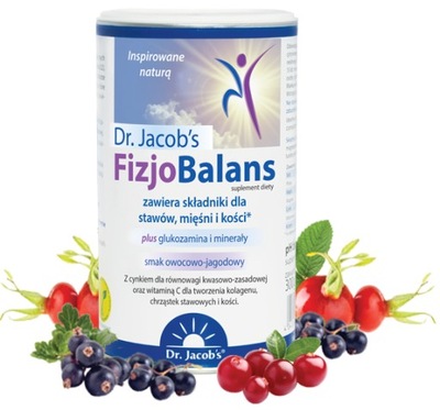 Suplement diety Dr. Jacob's Medical FizjoBalans proszek 300g