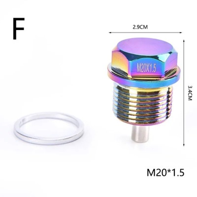 M12 M14 M16 M20 1.75/1.5/1.25MM Aluminum Allo