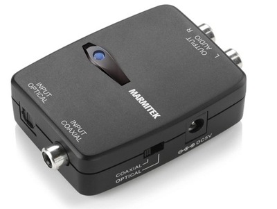 CYFROWY ANALOGOWY KONWERTER AUDIO TOSLINK 192KHZ MARMITEK CONNECT DA21
