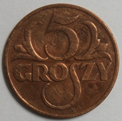 5 GROSZY 1937