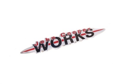 МІНІ R50 R52 R53 R55 R56 S JCW TRUNK LID BADGE 