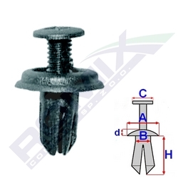 DE COLECTOR EXTENSOR SUJECIONES BRIDAS 6MM HONDA X10SZT  