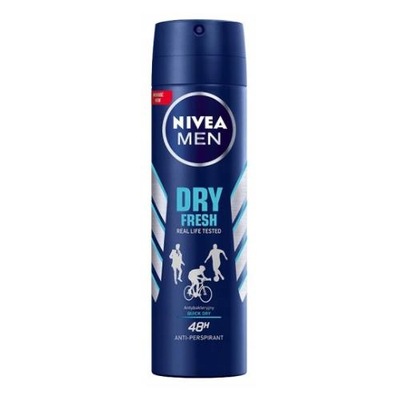 NIVEA MEN Dry Fresh Antyperspirant w sprayu, 150ml