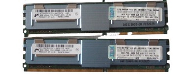 Pamięć FB-DIMM DDR2 16GB Mac Pro 3.1 Dell/HP Workstation 2x 8GB Micron Gw.