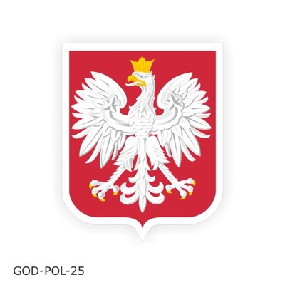 Tabliczka Godło Polski, Orzeł, Polska wys. 25cm