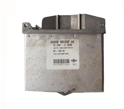 Блок управления abs asr 4s 4k e2 e3 es 1050 2 18108 ag фото №1