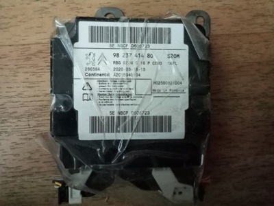 MODULE CONTROL UNIT AIR BAGS 9823741480 PEUGEOT  