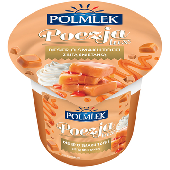 Polmlek Poezja Lux Deser mleczny smak toffi 180 g