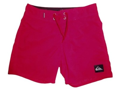 Quiksilver red spodenki plażowe ze slipami 8