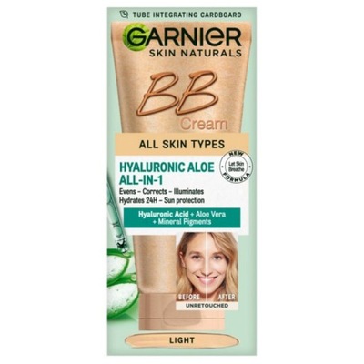 Garnier krem BB Aloe Hyaluronic Medium Shade