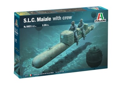 Italeri 5621 S.L.C. "Maiale" with crew SHIP Scale 1/35